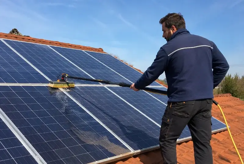 Nettoyage et entretien de panneaux solaires à Armentières