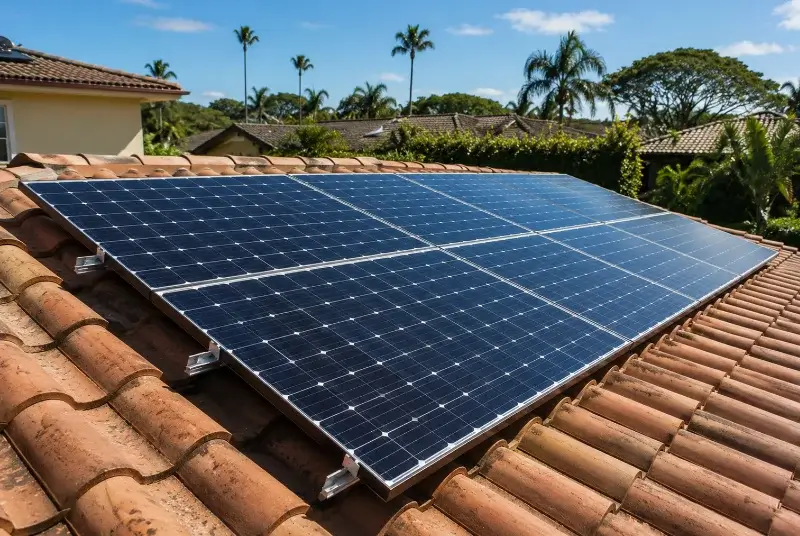 Installation de panneaux solaires à Armentières